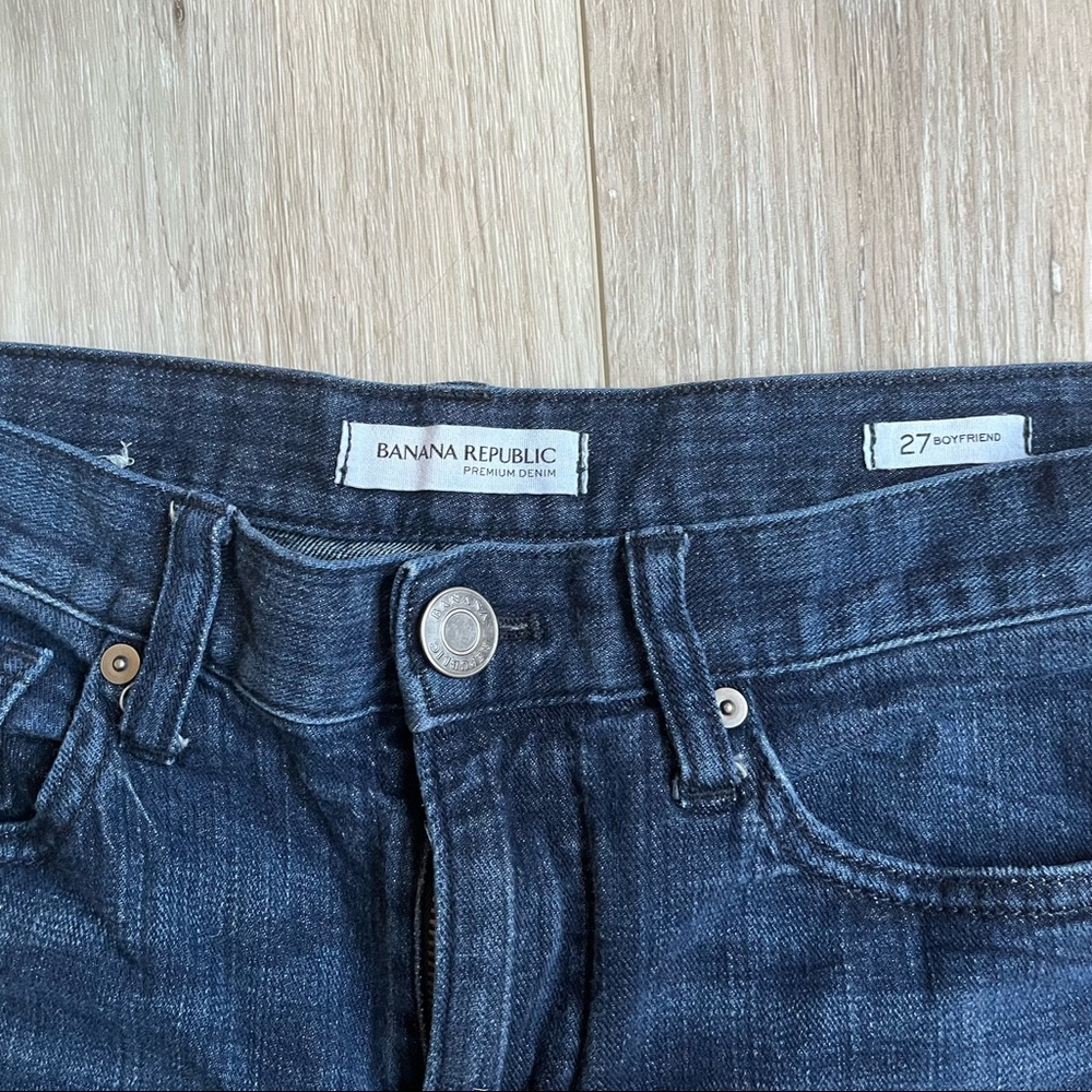 Banana Republic Boyfriend Jeans size 27 - Picture 3 of 5
